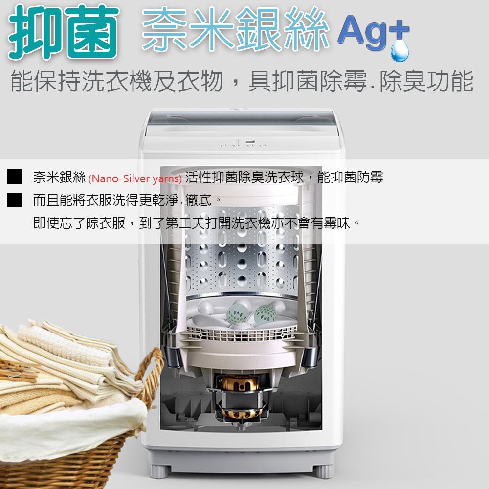 GS MALL 台灣製造 1盒2入 銀離子活性除臭洗衣球 銀離子洗衣球 除臭洗衣球 洗衣球 活性洗衣球, , large