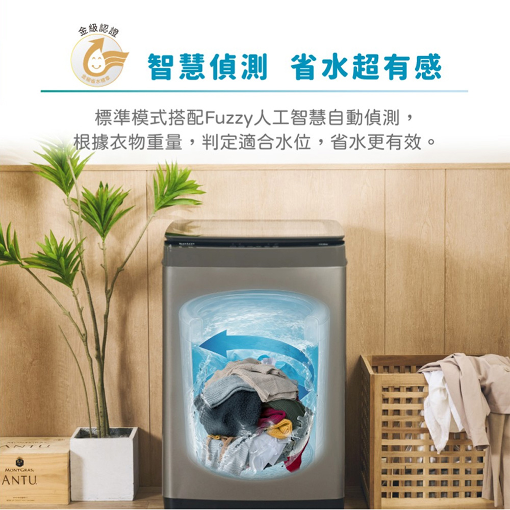 Kolin 歌林 14KG定頻單槽洗衣機 鈦晶灰 BW-14S05, , large