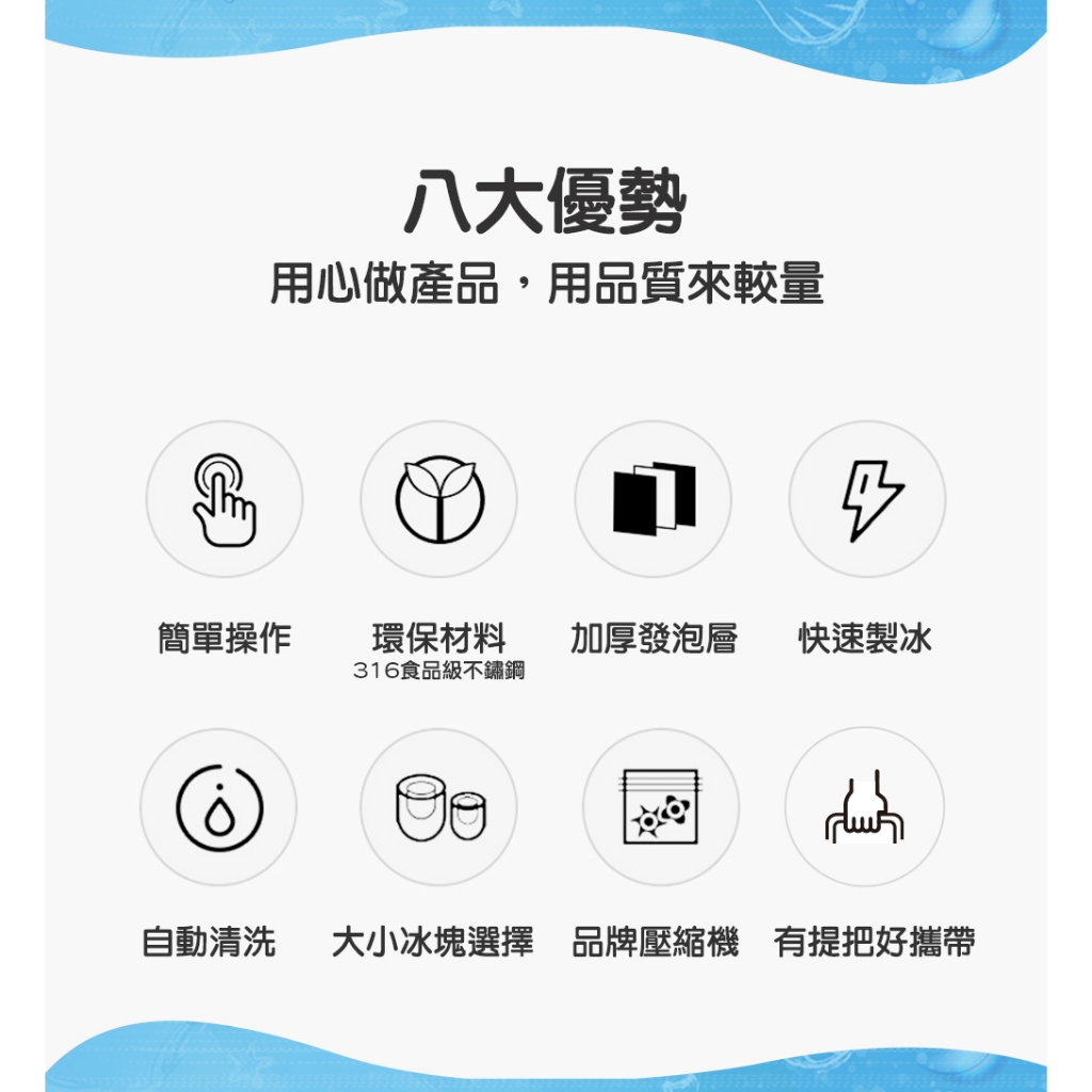【Glolux】全自動製冰機 加贈USB太空人造型小夜燈一個 ( 期間限定/戶外露營家用/炎夏消暑神器 IMC-9IC), , large