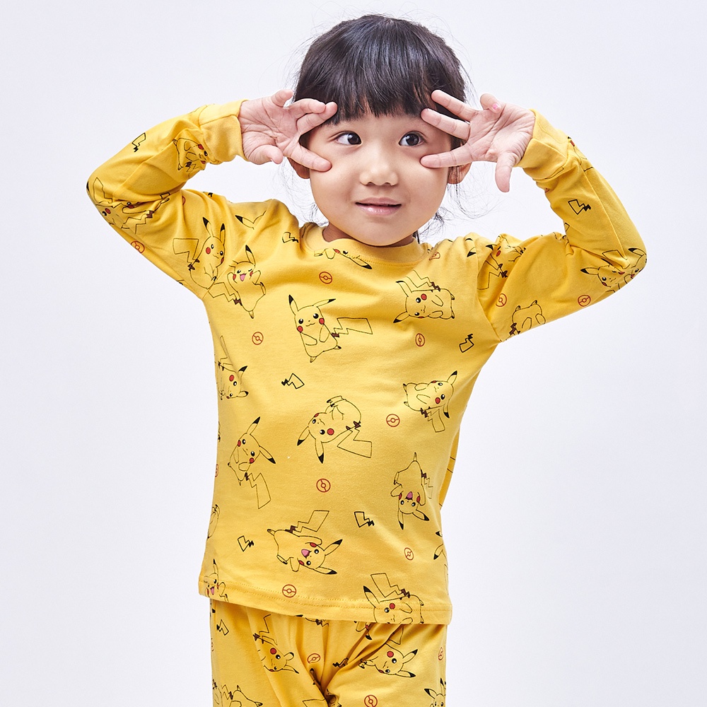 (多款)精靈寶可夢純棉長袖套裝【旺達棉品】PK-NL001, , large