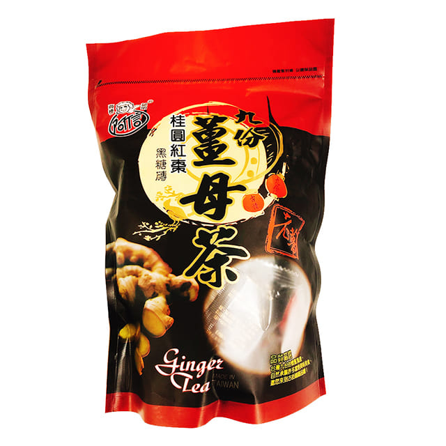 GS MALL 台灣製造 黑糖桂圓紅棗薑母茶磚 400g 黑糖茶 桂圓茶 紅棗茶 薑母茶茶磚 薑母茶 沖泡飲料 茶磚, , large