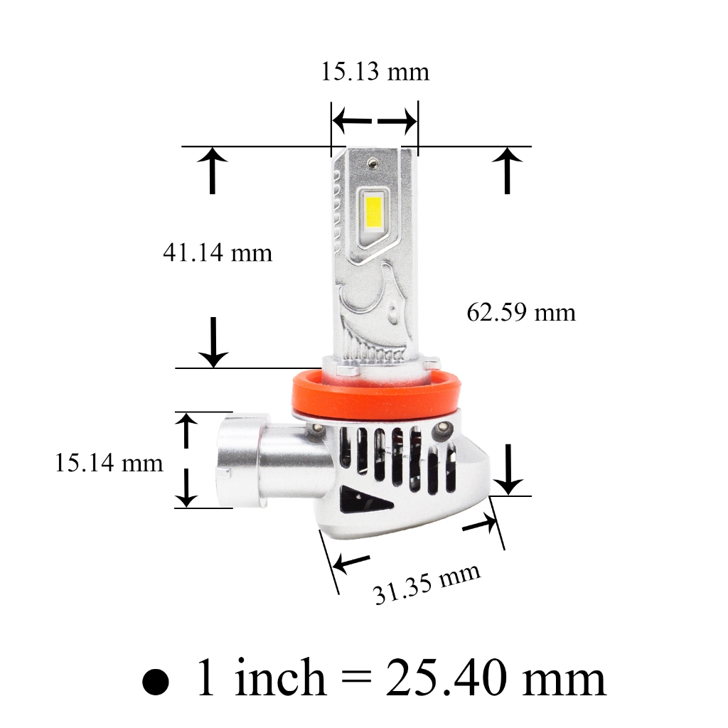 【PA LED】Corolla Altis 11 11.5代 H8 H11 LED 大燈 霧燈 內建驅動 頭燈, , large