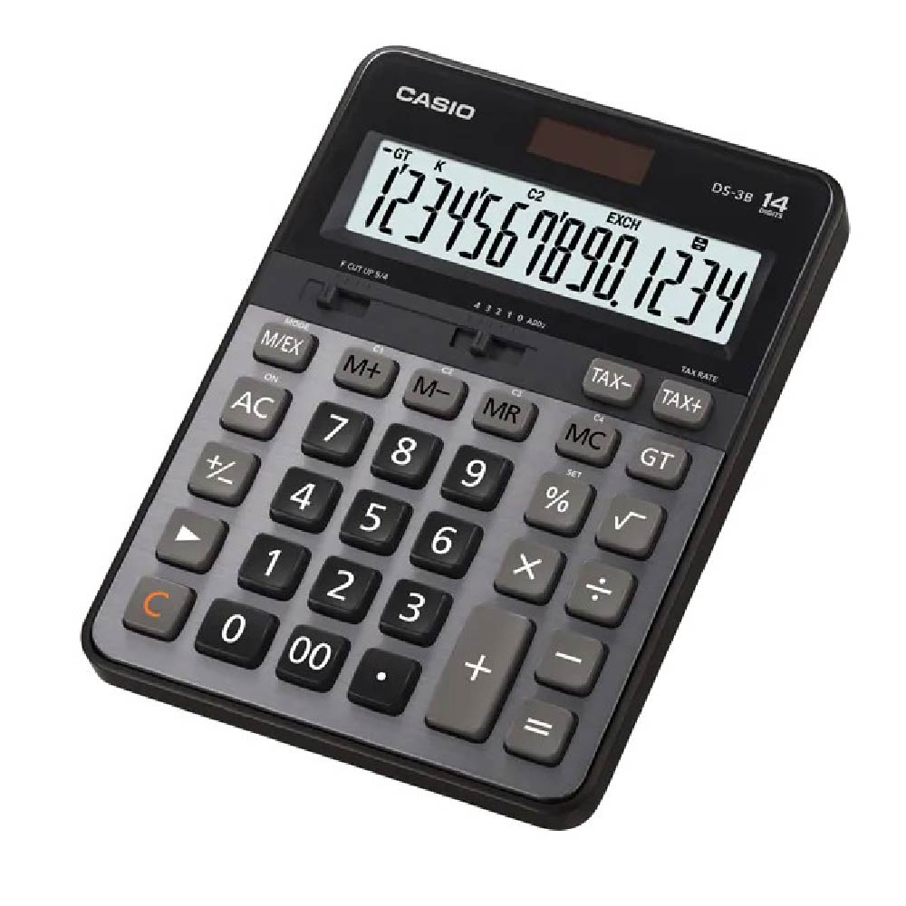 CASIO 卡西歐 商用專業型 14位 計算機 / 台 DS-3B (DS-3TS 更新版), , large