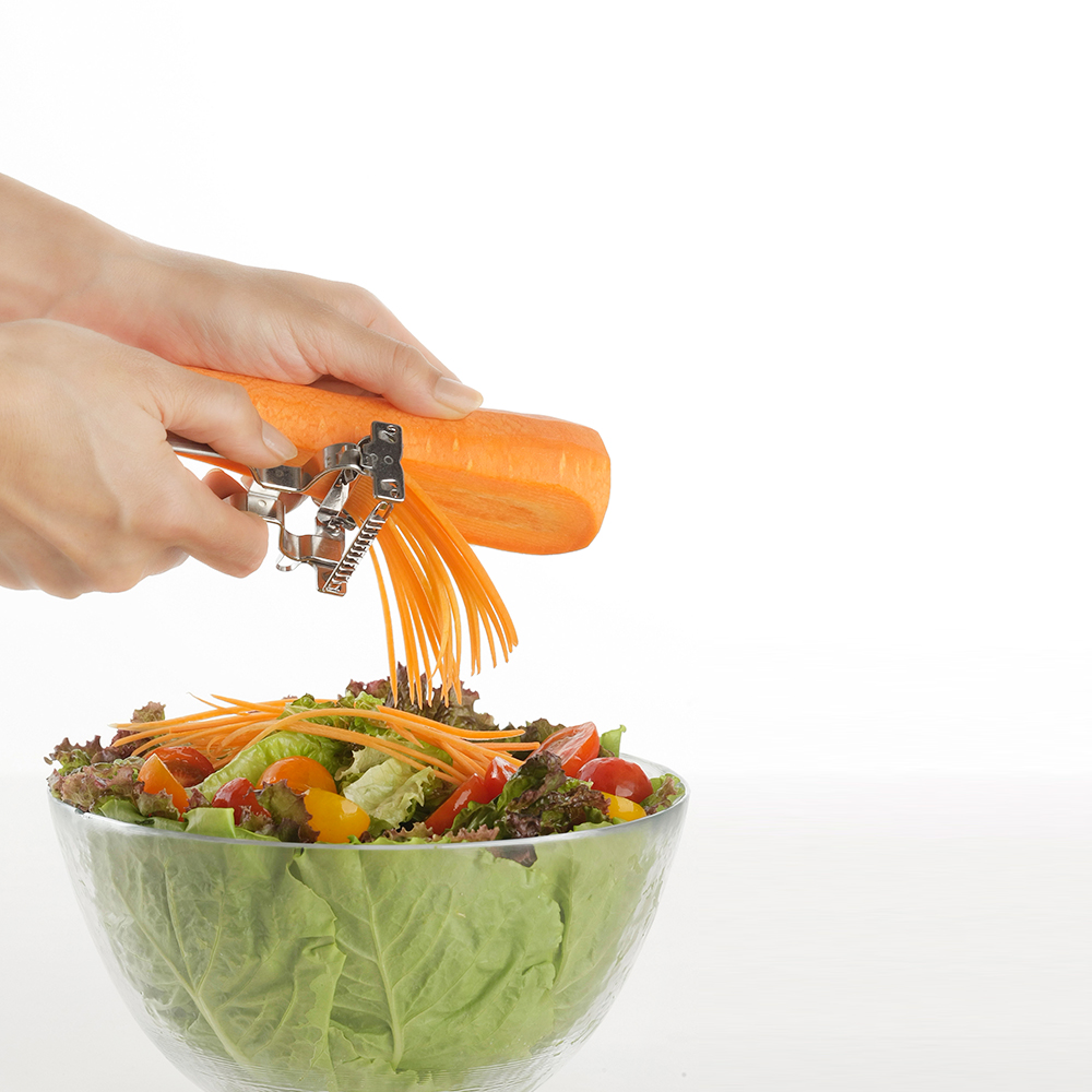 【Shimomura Kihan】304 Stainless Steel Julienne & Grater Dual-Use Slicer (Made in Japan), , large