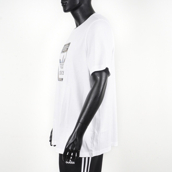 Adidas Camo Infill Tee 男 短袖上衣 T恤 國際版 經典 變色Logo 白 [H13500], , large