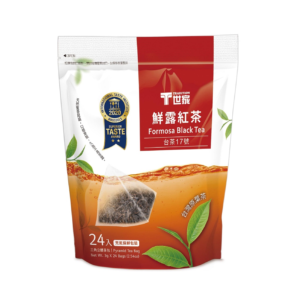 T世家鮮露紅茶三角立體茶包, , large