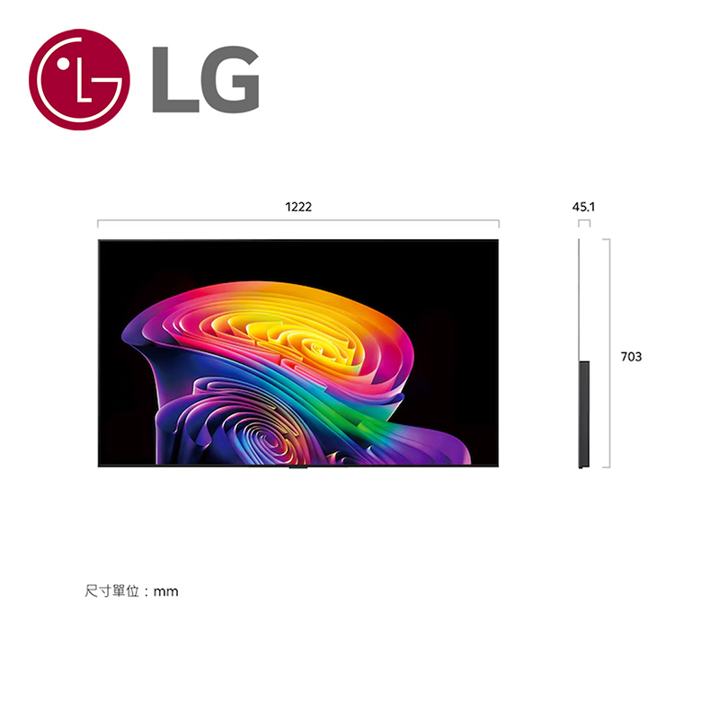 LG OLED55C6PTA OLED顯示器, , large