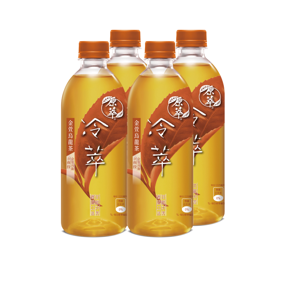 原萃冷萃金萱烏龍(無糖) 450ml, , large