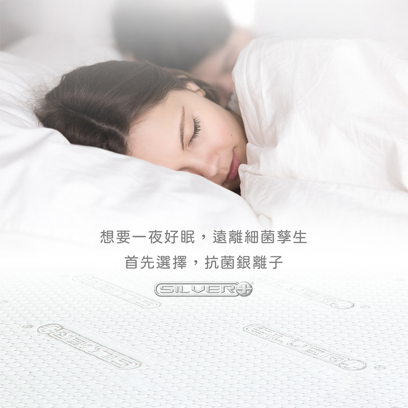 ［熊棉］銀離子活力床墊｜5尺｜抗菌 抑菌 折疊床 偏硬款 高支撐 好收納 車宿 露營 租屋, , large