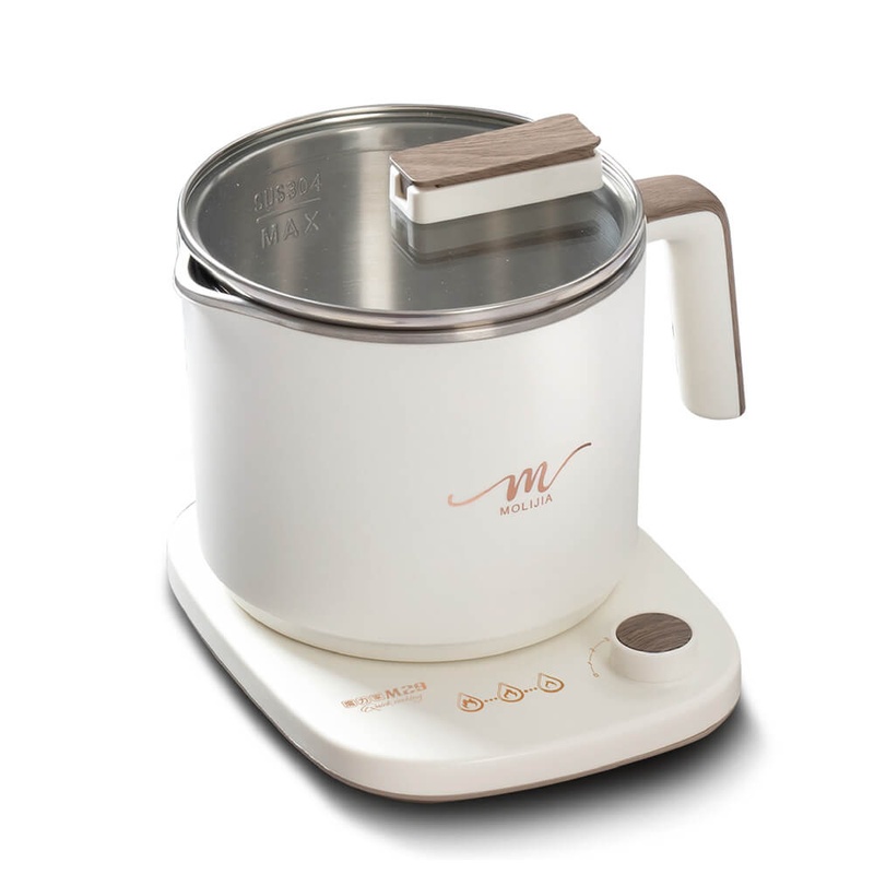 MOLIJIA M29 1.7L Insulation/Separable Cooker - Wheat White, , large