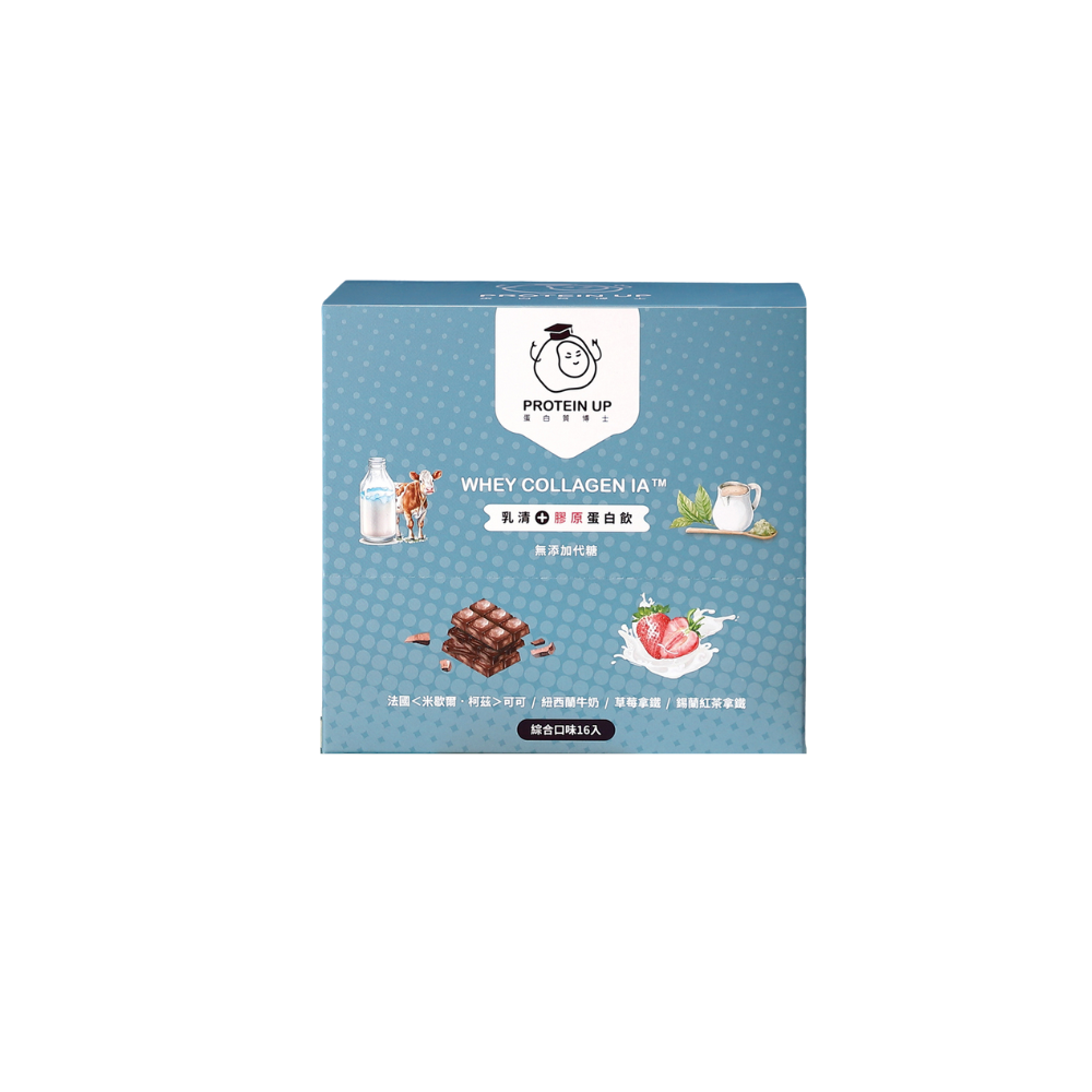 蛋白質博士乳清膠原蛋白飲綜合口味16入, , large