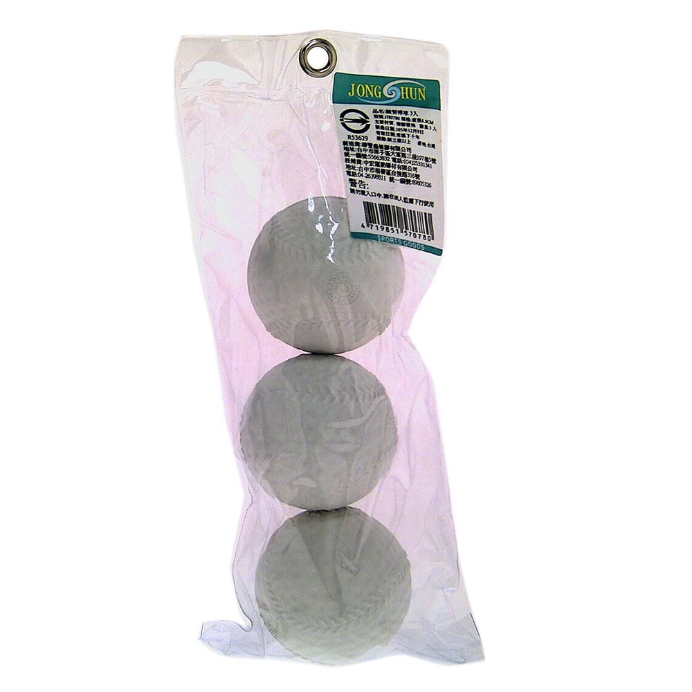 Standard Pratic Baseball 3PCS, , large