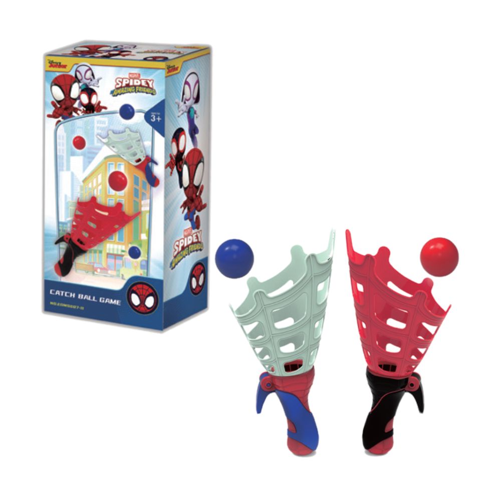 Spider-man throws balls at each other, , large
