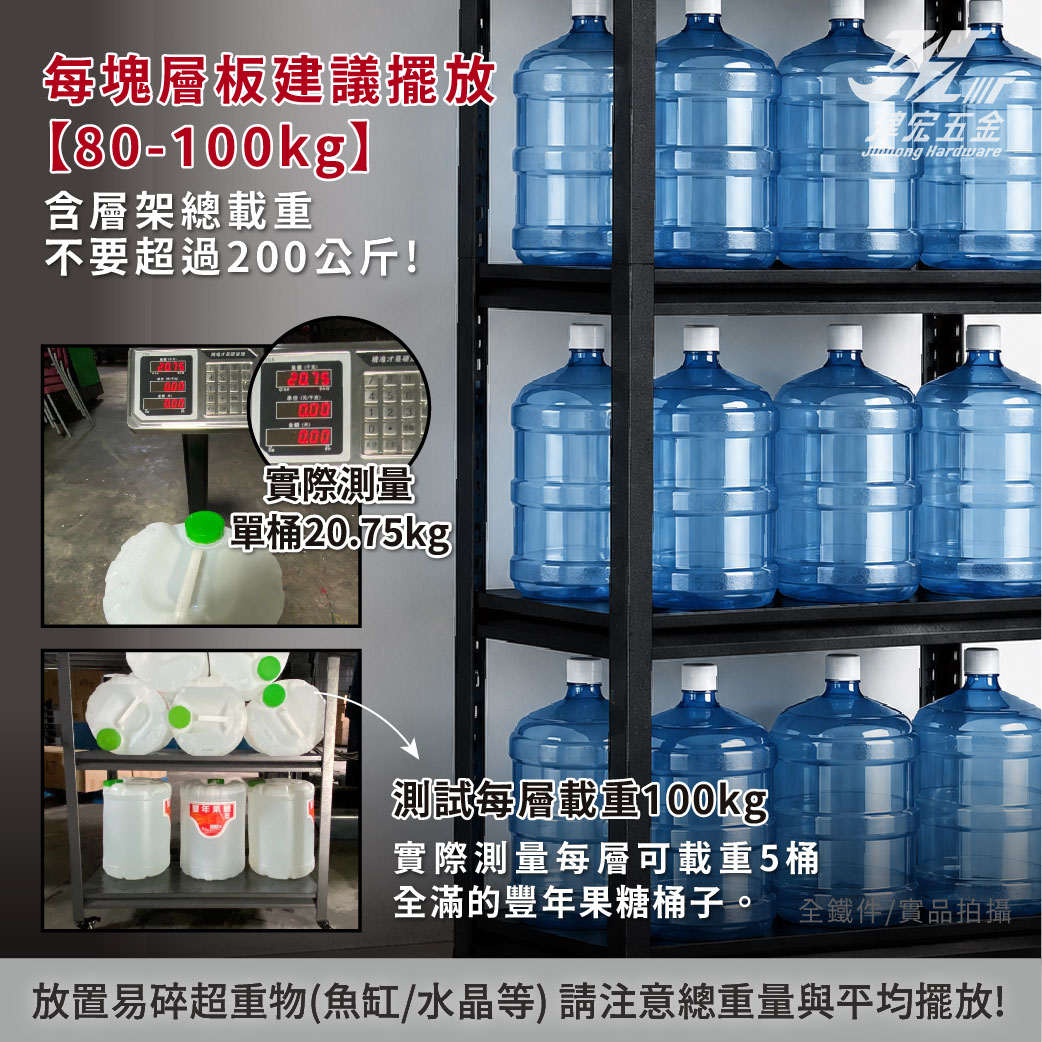 【津宏五金】【層架-三層/五層-白色款】 品質穩定/完整售服/台灣快速出貨/免螺絲角鋼架/全鐵件/多配件/簡易安裝/置物架, , large