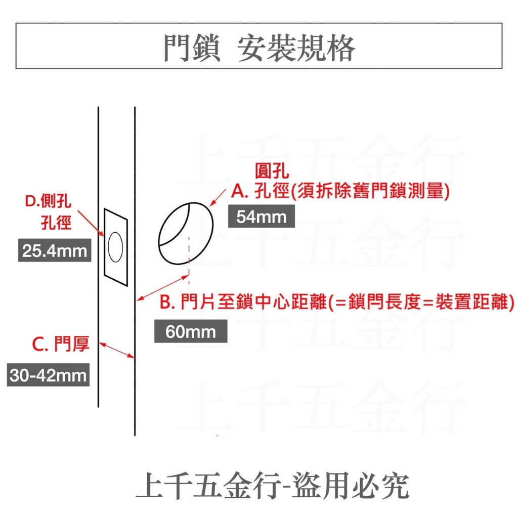 輔助鎖 加安牌 磨砂銀色 DC5X21 圓套盤 鎖閂長度60mm 門厚30~42mm 一般鑰匙, , large