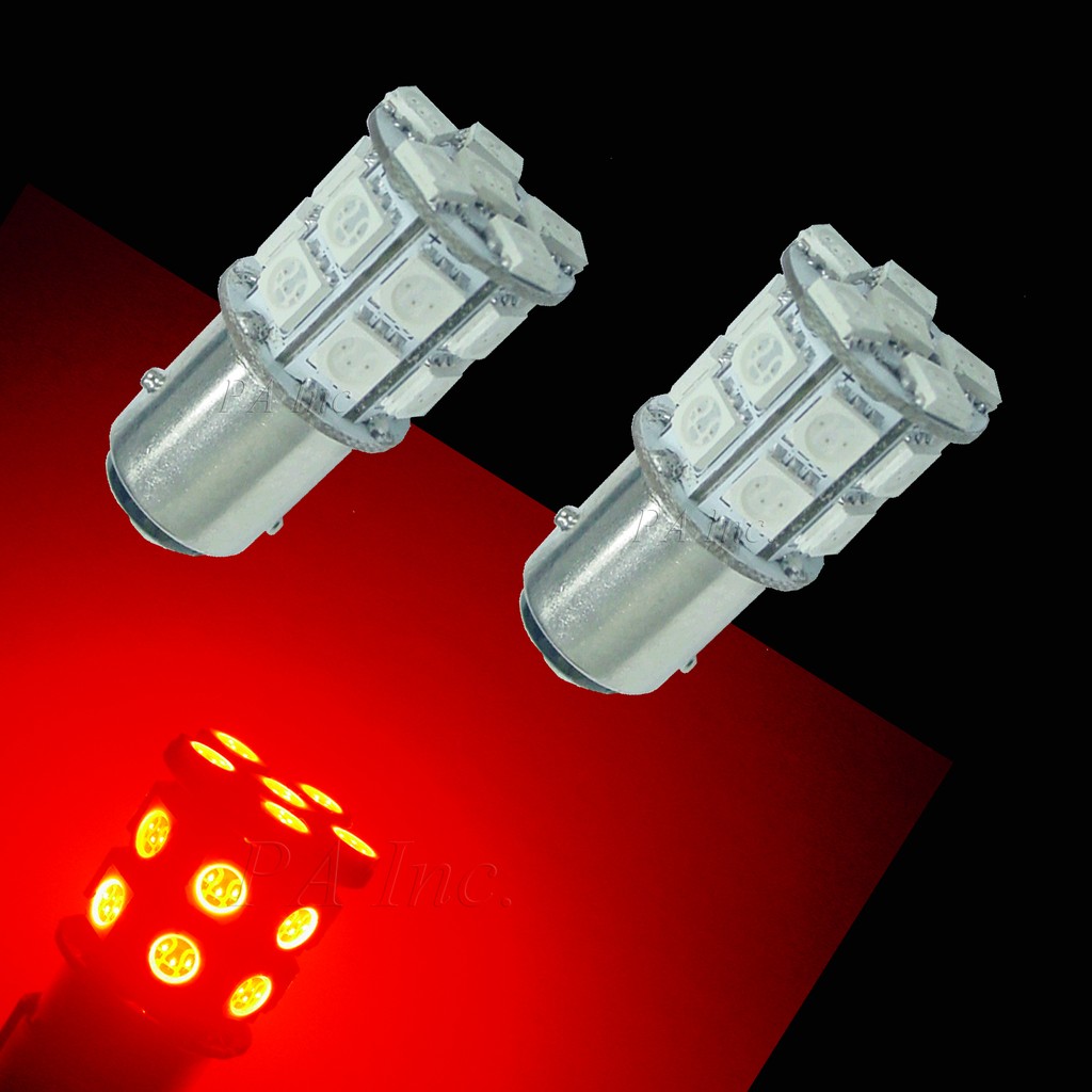 【PA LED】1157 雙芯 20晶 60晶體 SMD LED 尾燈 煞車燈 方向燈 藍 紅 黃 綠 白 紫 粉紅, , large