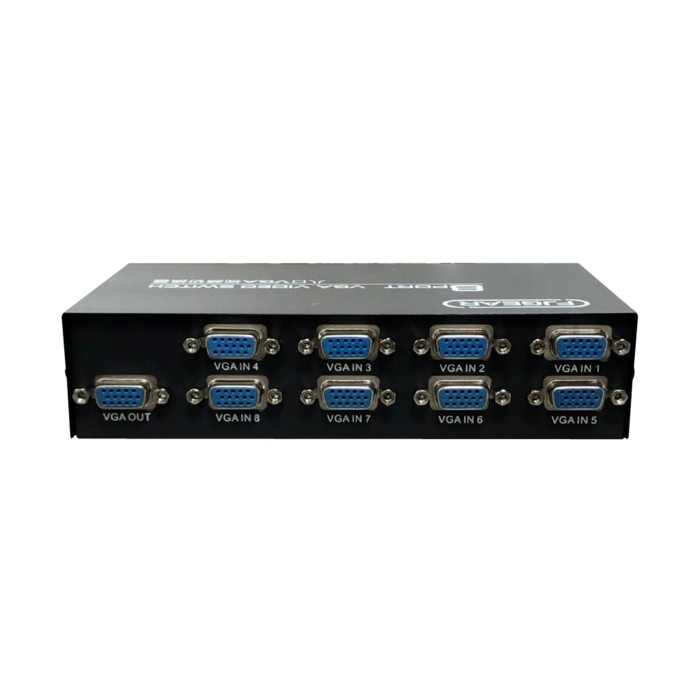 昌運監視器 VGA-801SW VGA 八進一出 影像切換器 可八組VGA訊號轉一組VGA訊號, , large