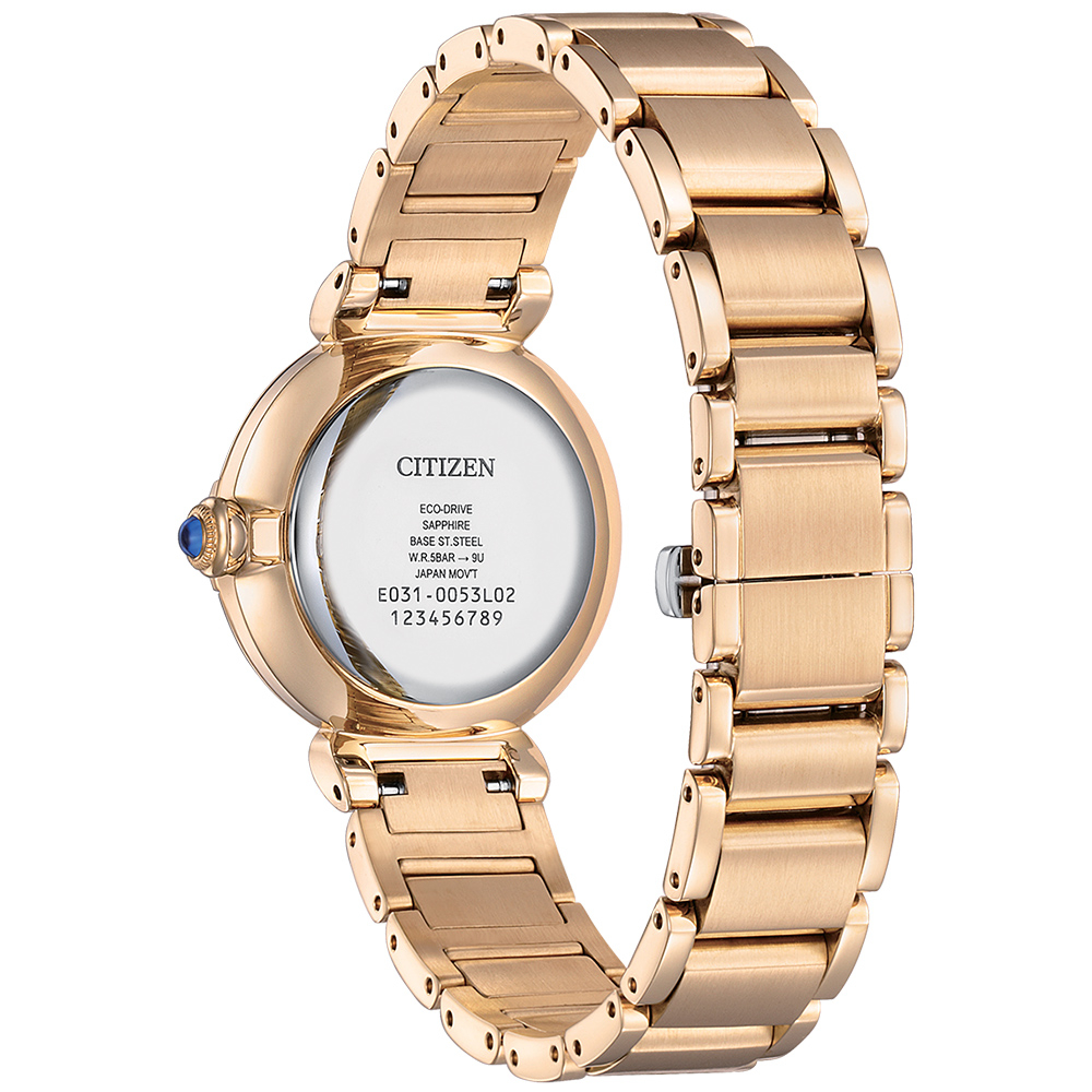 CITIZEN 星辰 L系列 May bells鈴蘭花女錶 EM1073-85Y, , large