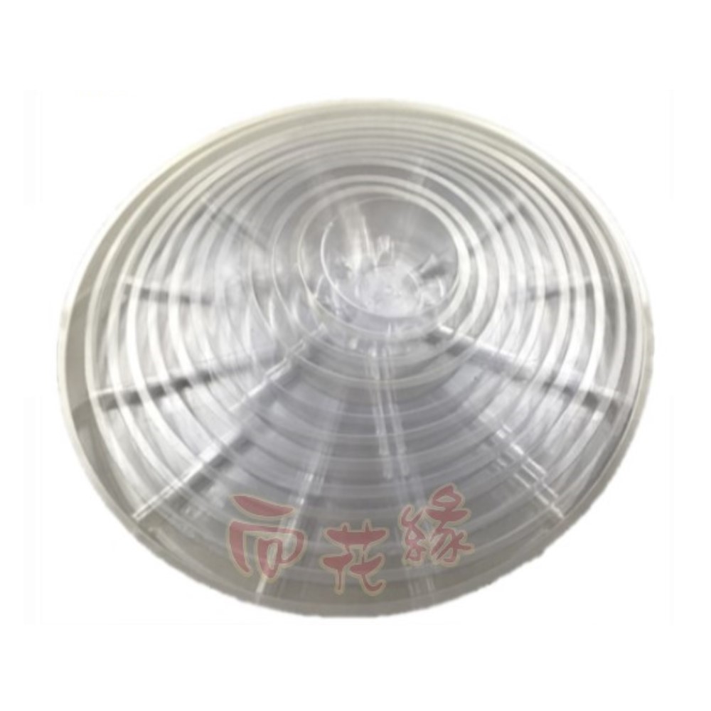 Round Transparent Saucer No. 5&ndash;Inner Diameter approx. 11 cm, , large