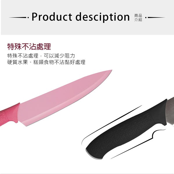 PERFECT 理想牌 極致刀具 主廚刀 粉藍 盒裝-Leidea樂德兒, , large