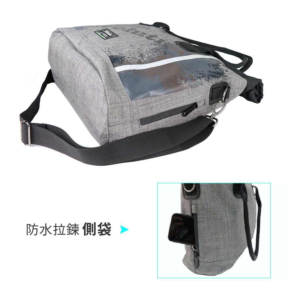 【Niche 樂奇】捲蓋式防水托特包 手提包 肩背 兩用包  N-5212, , large
