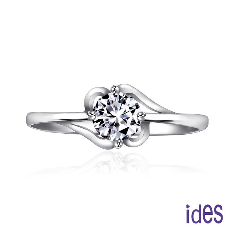 [ides愛蒂思] 珍愛30分E/VS1八心八箭完美3EX車工鑽石戒指/求婚結婚戒, , large