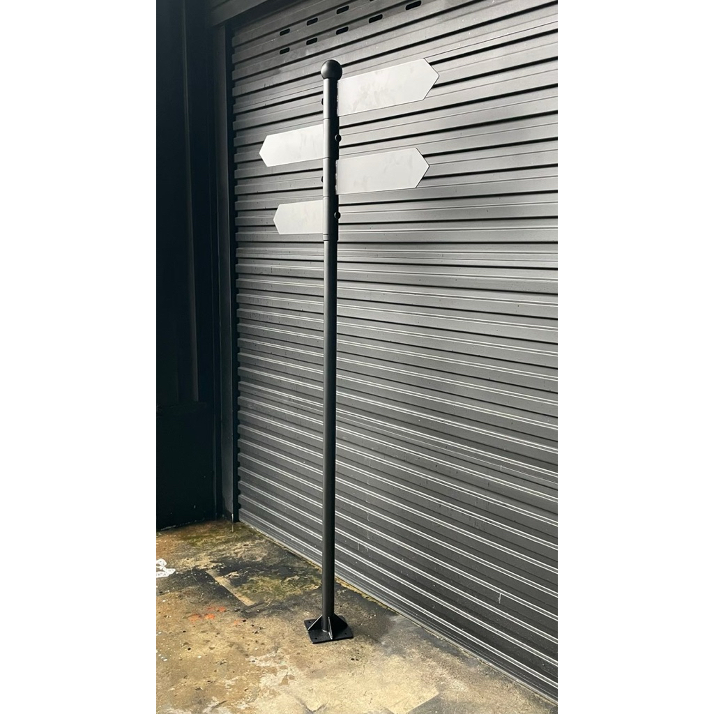 【 SHAONIANNA.TW 】創意金屬造型路牌、耐候金屬指示牌提升商業展示效果, , large