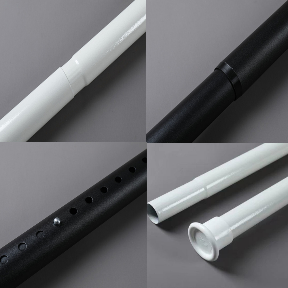 【複製】【YV9981】360-410cm管粗3.2cm免打孔伸縮桿 羅馬簡易支撐桿 軌道桿 窗簾桿 曬衣桿 浴簾桿, , large