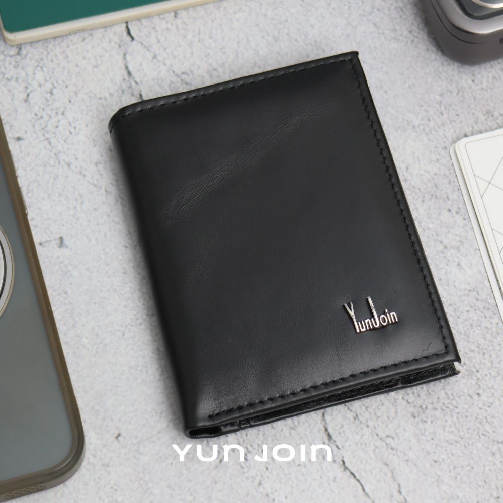【YUNJOIN】Eterna Upright leather short wallet, , large