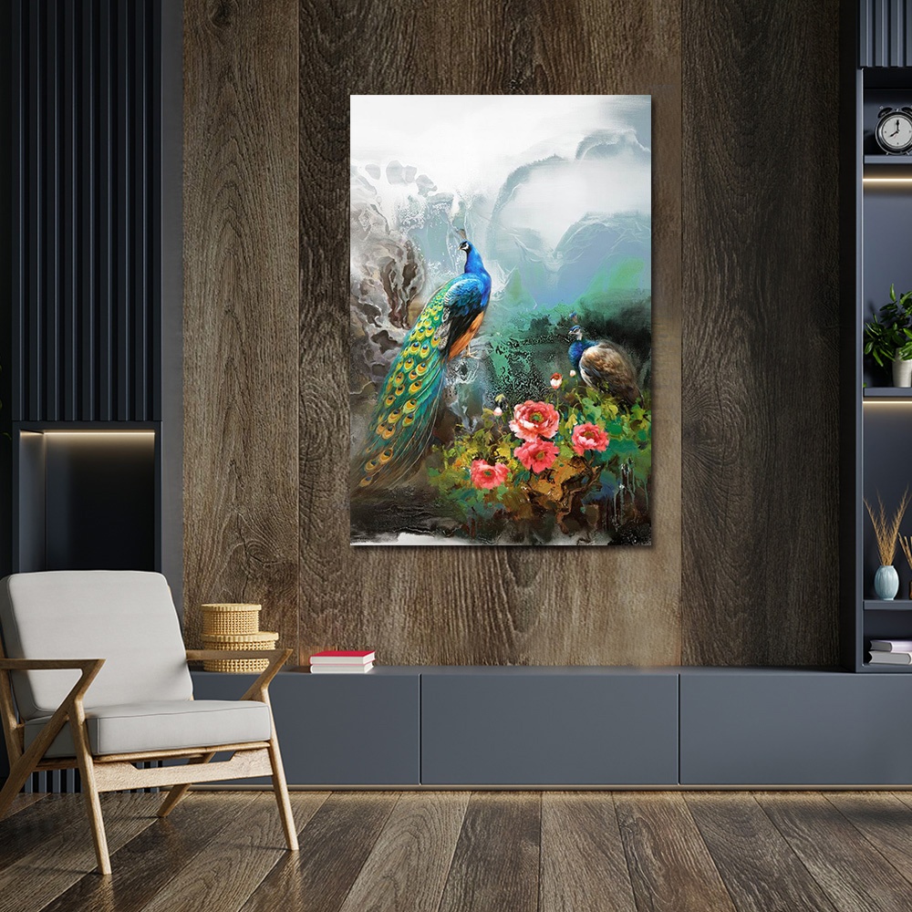 【御畫房】風華絕代 國家一級畫師手繪油畫60&times;90cm(VF-196), , large