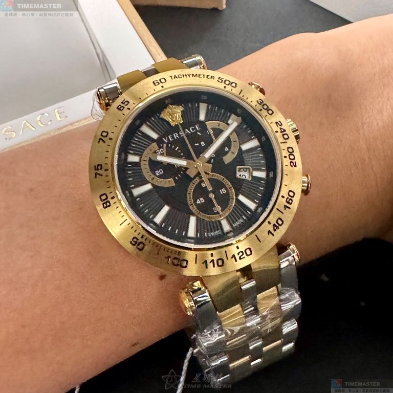 [TIMEMASTER] VERSACE watch, 46mm, VS11733, , large