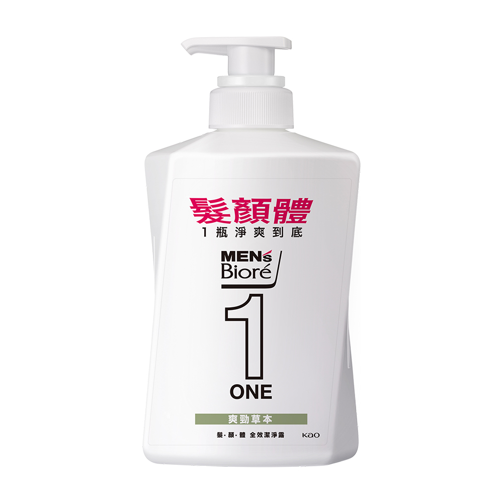 MENS Biore 髮顏體潔淨露-草本, , large