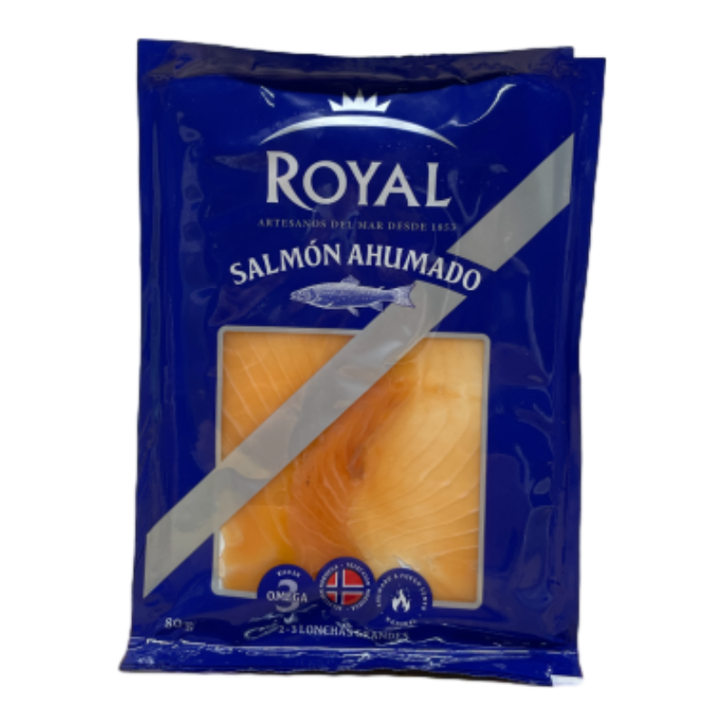 Smoked Salmon Slices 80g, , large