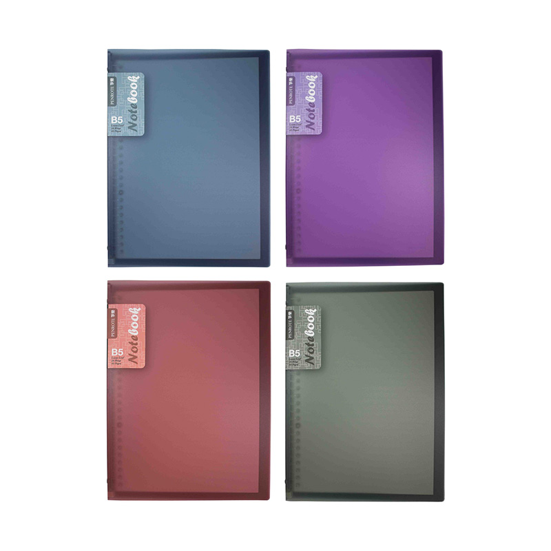 B5 26-Ring Loose-Leaf Notebook &ndash; Blue, , large