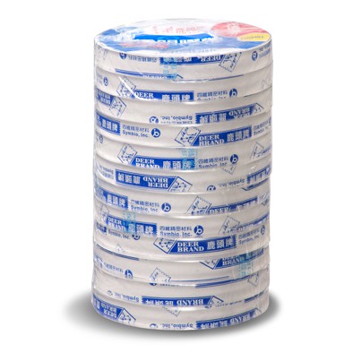 四維鹿頭牌 24mm*40Y OPP透明膠帶(PP3Q)-6捲裝, , large