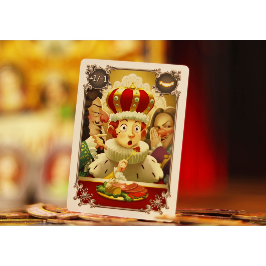 【Asmodee】國王與我 For the King & Me｜國王萬歲&times;改良升級版｜競標策略卡牌｜角色能力競逐寶座, , large