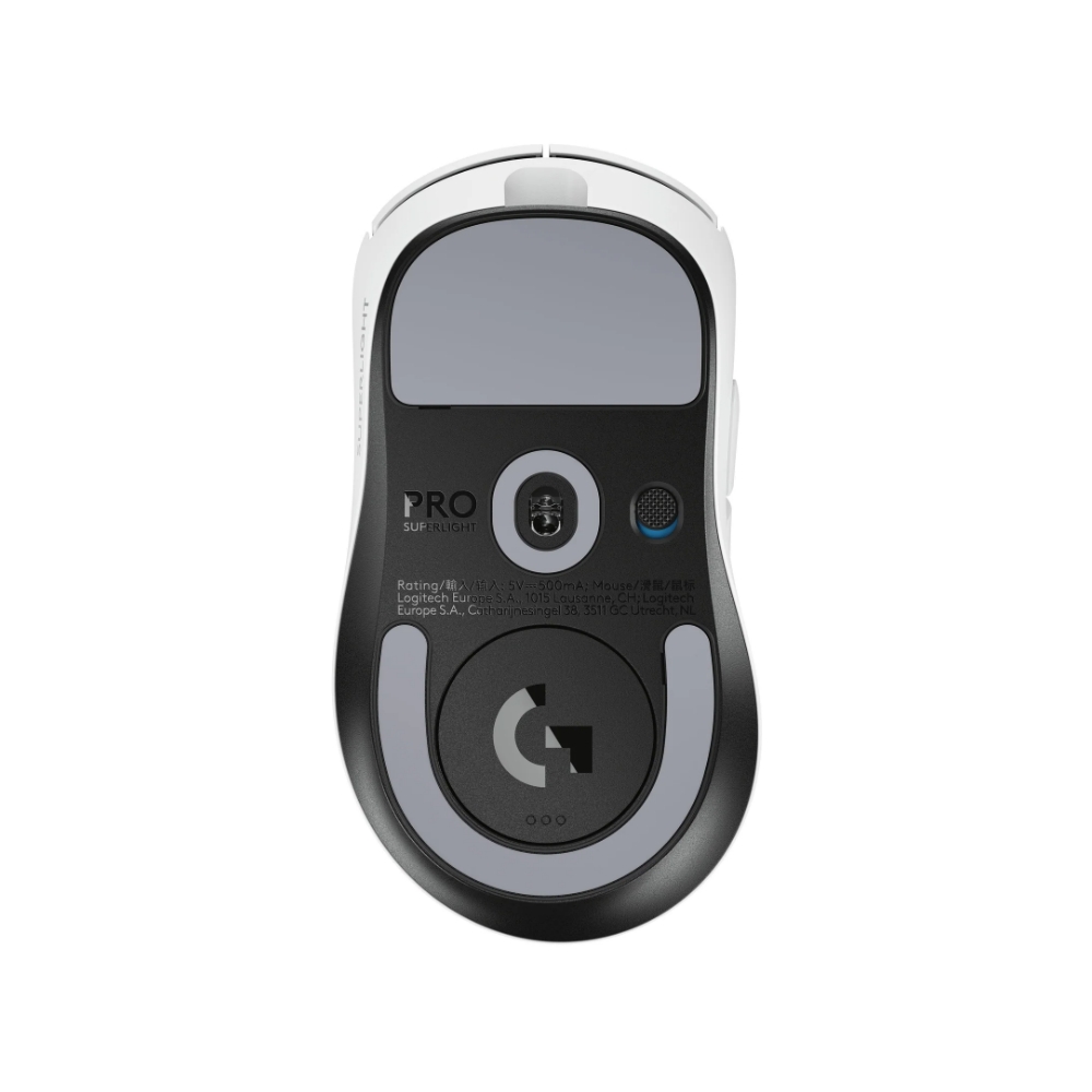 【 Logitech 羅技 】PRO X SUPERLIGHT 2 DEX 白色 無線 輕量 電競 滑鼠, , large