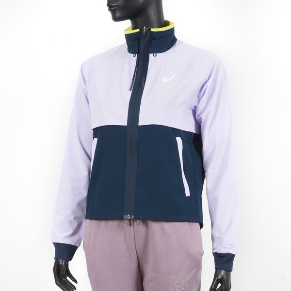 Asics Match Jacket 女 平織外套 海外版 運動 網球 服飾 輕盈 紫 [2042A211-502], , large