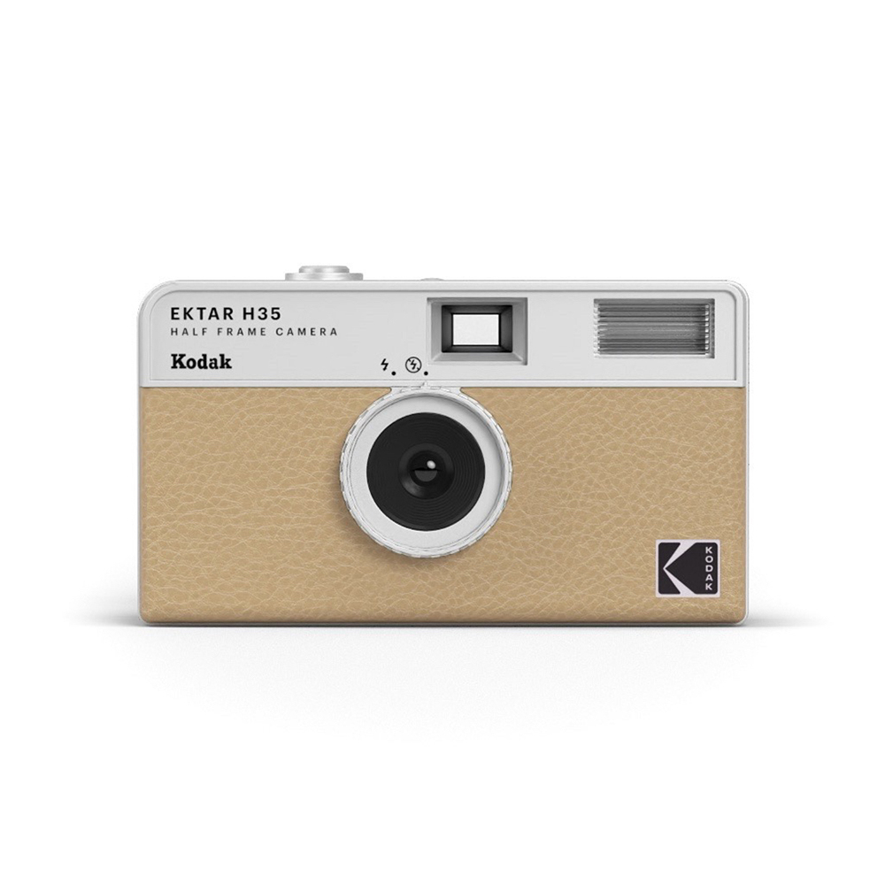 [KODAK 柯達] H35 半格底片相機 (不含底片、電池)-黃, , large