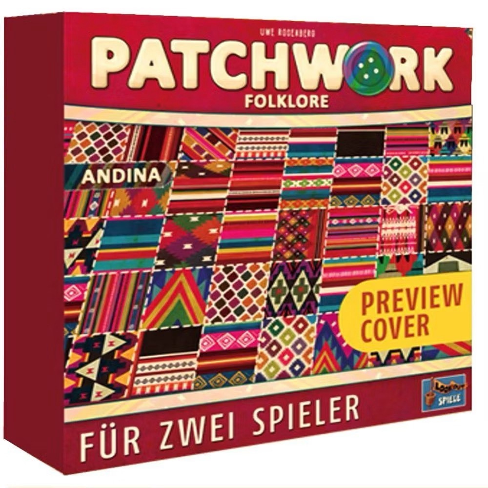 【Asmodee】拼布對決 智利 Patchwork Chile 西班牙文版｜雙人策略桌遊｜特色在地化設計｜特別地域版, , large
