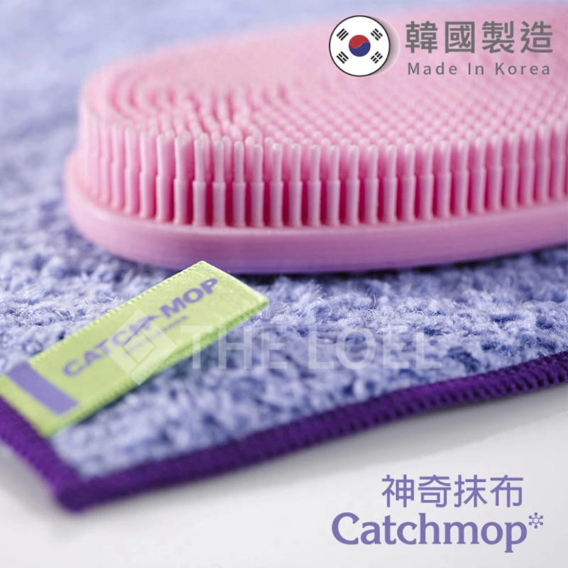 【THE LOEL】Catchmop Silicone Cleaning Brush / Easy cleaning, just a gentle brush is enough., , large