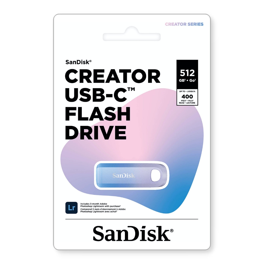 SanDisk CZ75C Creator 512G USB Type-C, , large