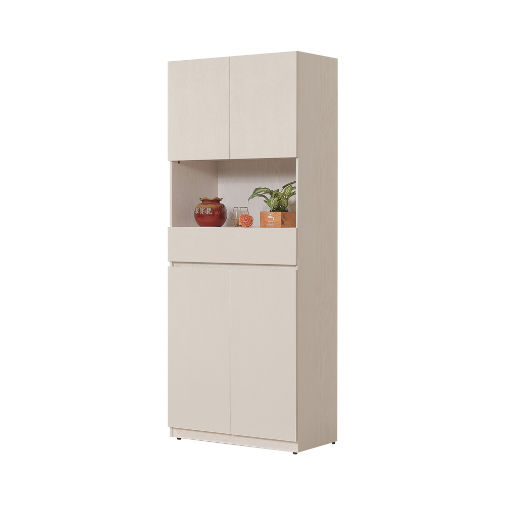 【Homelike】 喜家居2.7尺單抽高鞋櫃(2605), , large