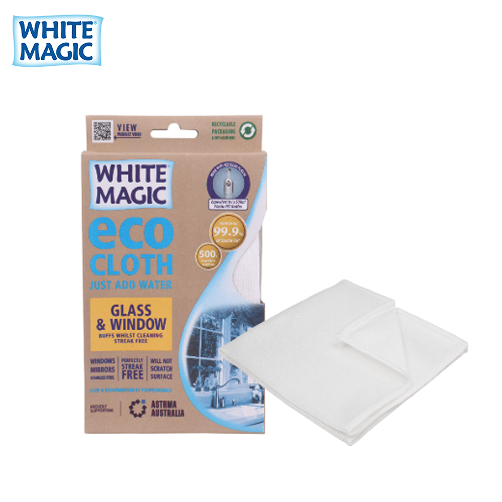 White Magic Eco Cloth Window & Glass , , large