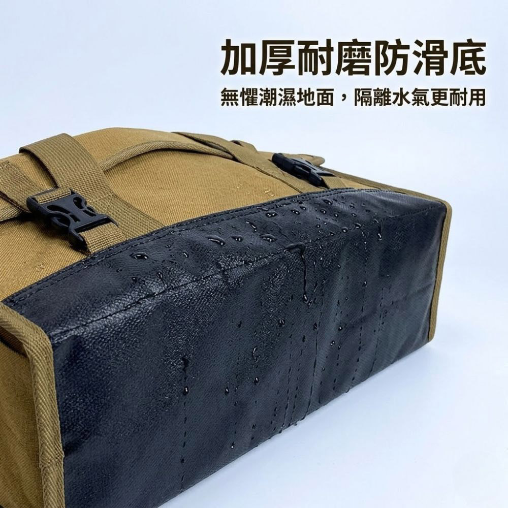 40cm工具收納包-卡其色(46x16x16cm), , large