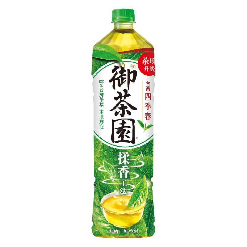 御茶園台灣四季春(無糖) 1250ml, , large