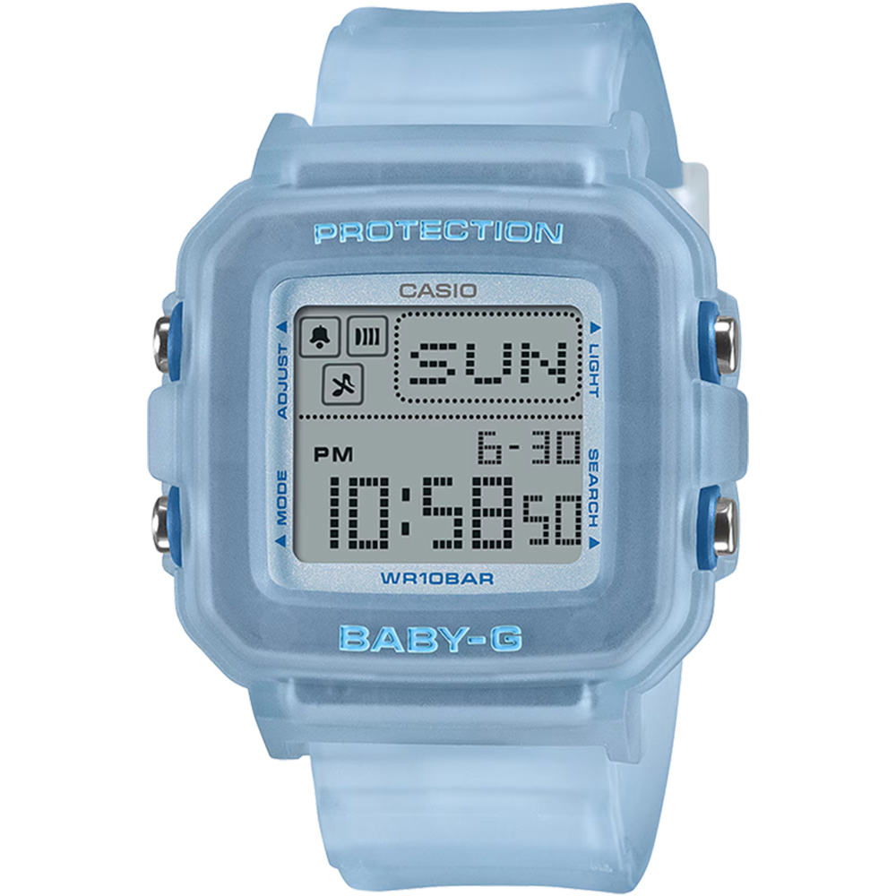 CASIO 卡西歐BABY-G+PLUS 奇幻復古風格電子錶 吊飾套組 女錶 手錶 送禮 禮物 推薦(BGD-10KG-2), , large