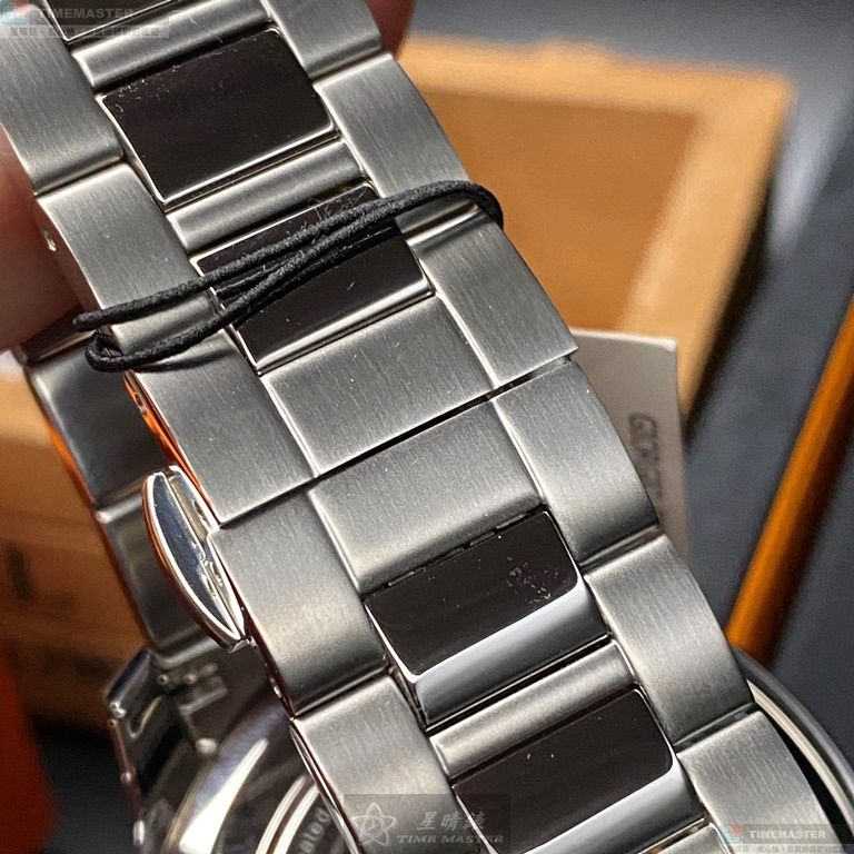 [星晴錶業]GiorgioFedon1919手錶,46mm,GF00068古銅色錶面銀錶殼銀色精鋼錶帶款, , large