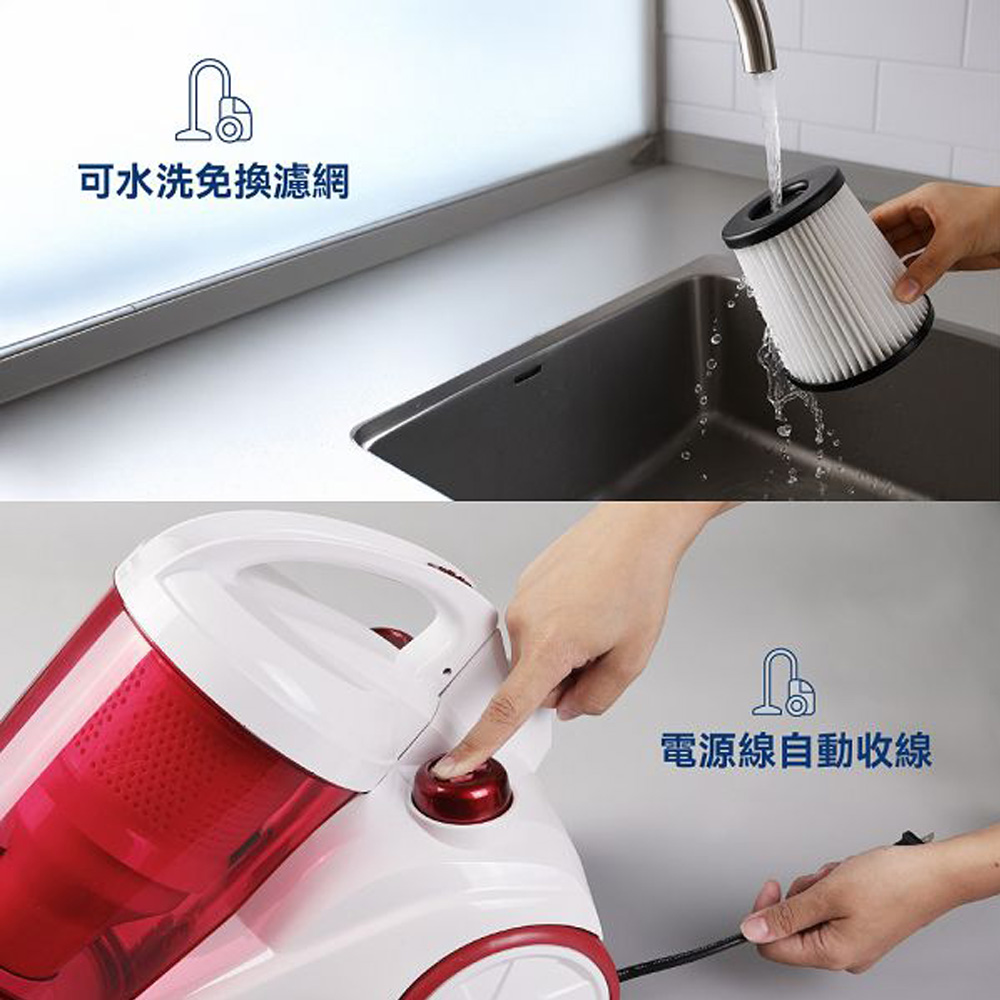 SANLUX 台灣三洋 吸力不衰減光觸媒吸塵器 SC-WV02, , large