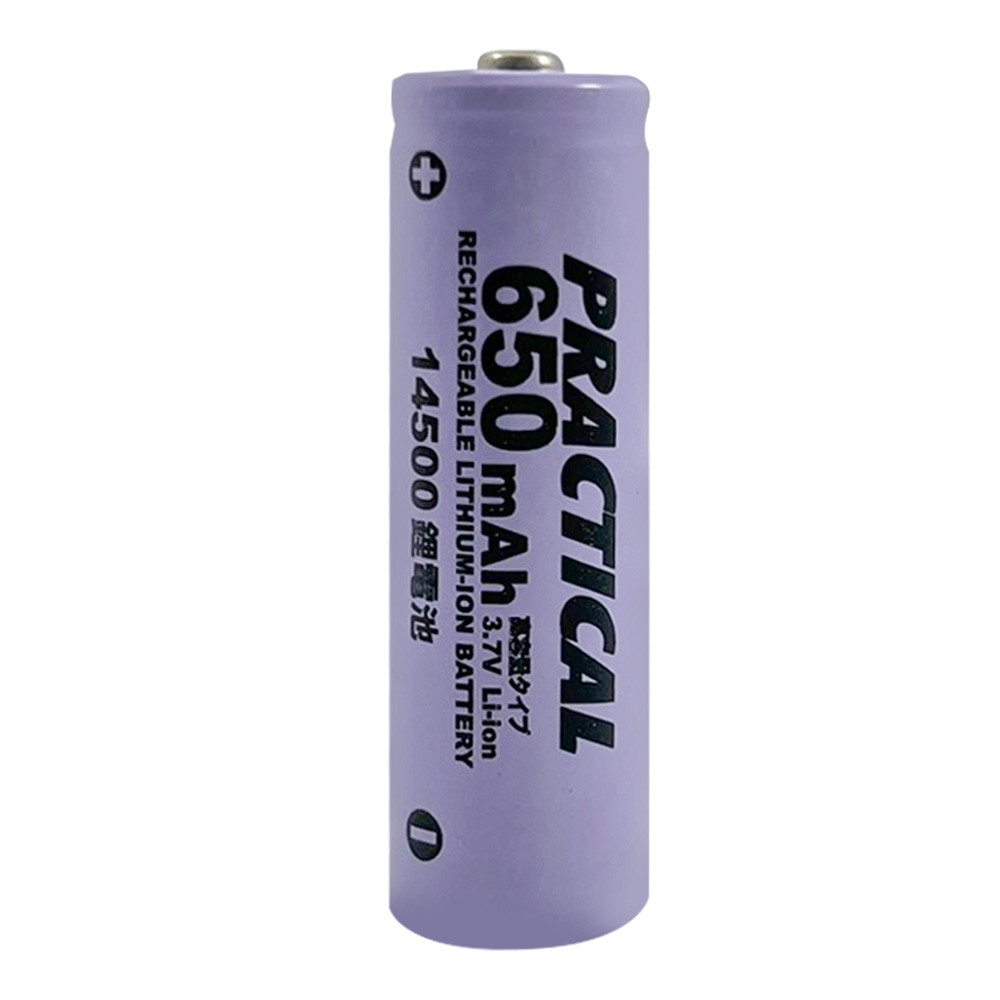實用牌14500/650mAh鋰充電池 PRA-650 低自放電 標準檢驗局認證合格, , large